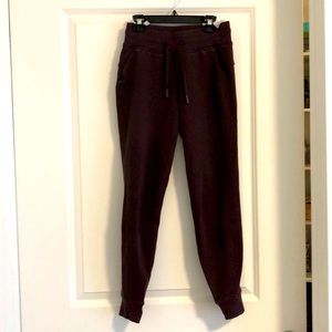Lululemon burgundy sweats
